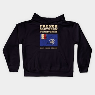 Flag of French Southern Territories Kids Hoodie